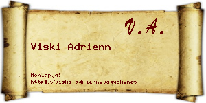 Viski Adrienn névjegykártya